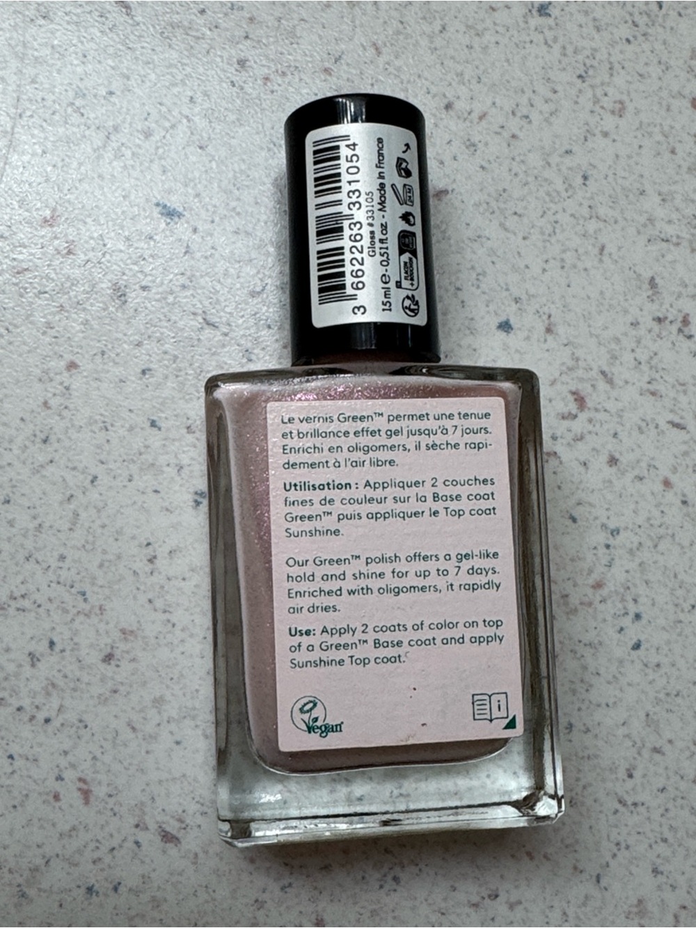 Green Nail Polish, Quick Dry, NonToxic Nail Polish with Gel-Like Finish “Gloss” - Picture 8 of 8